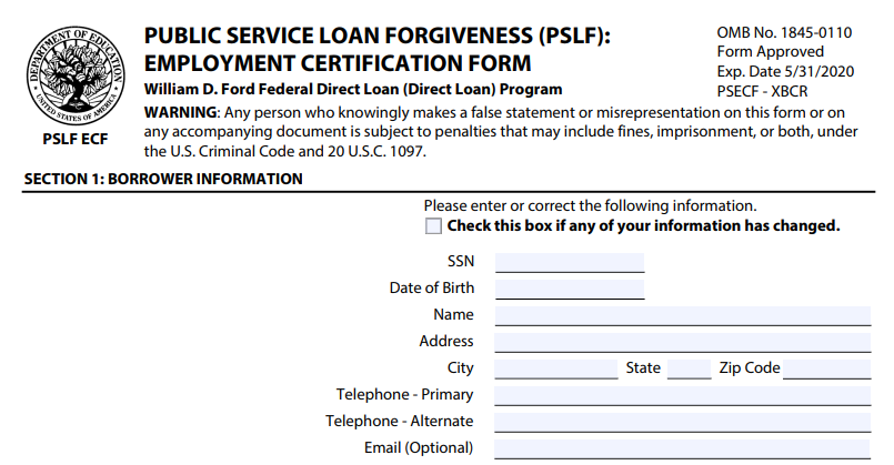 How To Apply For Public Service Loan Forgiveness In 5 Steps