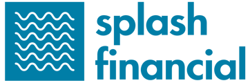 Splash financial blue